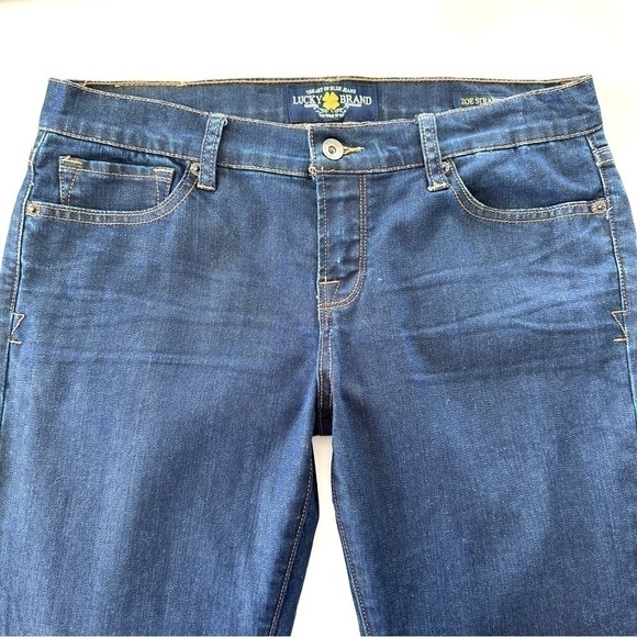 Lucky Brand jeans, Zoe Straight Cropped in a stretch denim - Picture 5 of 15